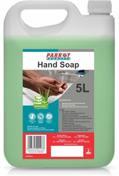 Parrot Products Anti-Bacterial Hand Soap Aloe Vera Aloe Vera