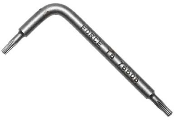 Force L Type Torx Long 63Mm X 140Mm Allen Key Set