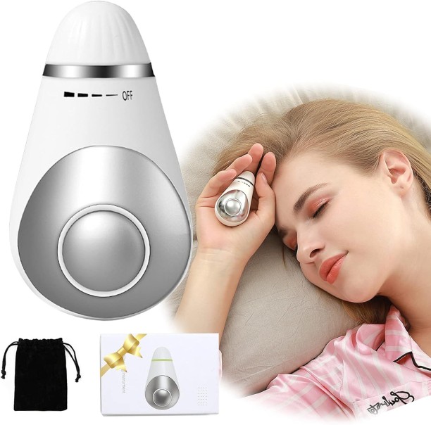 Fariedl Sleep Aid Device,Handheld Sleep Aid Device for Insomnia Relief, Handheld Sleep Instrument for Adults, USB Charging Microcurrent Massage Sleep Aid Device, Pressure Release, Improve Sleep Hygiene, Fast Asleep Chin Strap Anti-snoring Device