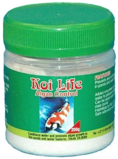 KOI LIFE Algae Control 200G Solvent Aquarium Cleaner Aquarium Cleaner for Fresh Water