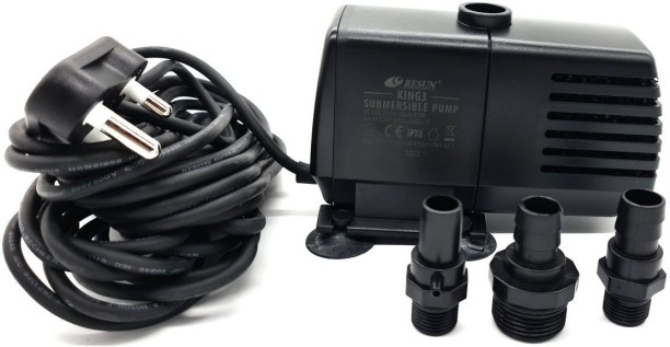RESUN Pond or Fountain Submersible - 2400L/h Water Aquarium Pump