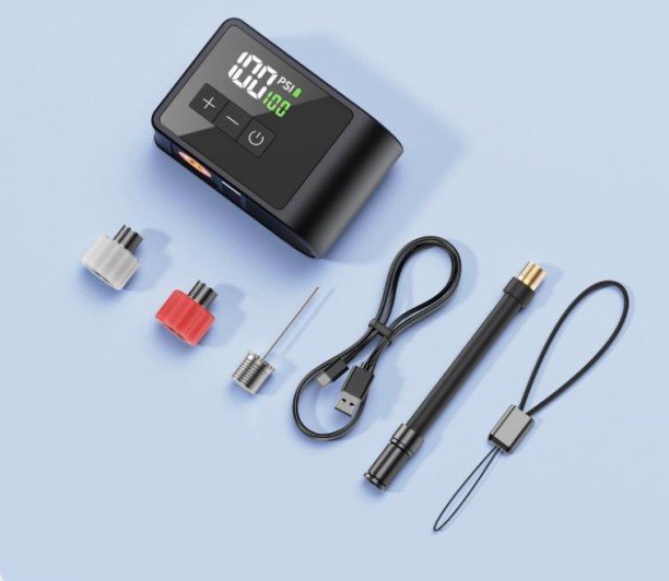 Solala air pump ,Mini Air Pump for Road Bikes and Mountain Bikes Air Aquarium Pump