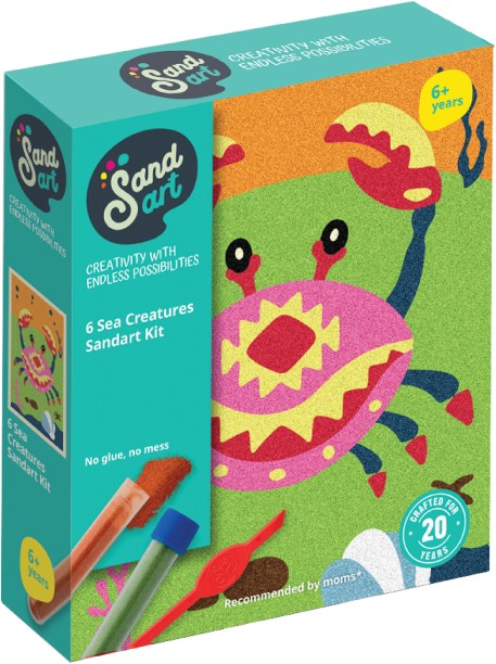 sandart Sea Creatures Craft Kits Art and Craft Kit
