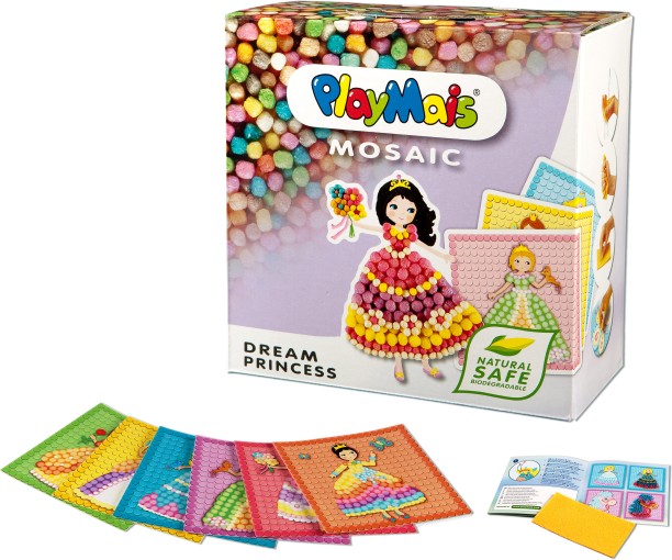 Umlozi PlayMais® MOSAIC DREAM PRINCESS - Arts & Craft Molding & Sculpture Kit Art and Craft Kit