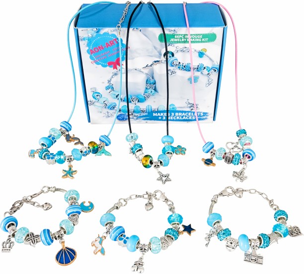 Aon-Art BRACELET-&-NECKLACE-MAKING-KIT Jewellery & Fashion Kit Art and Craft Kit