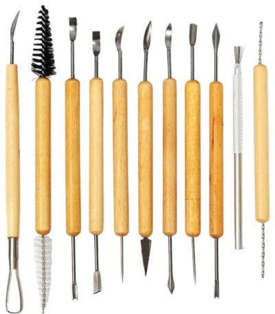 Giorgione 11 Pc Clay Carving Tool Kit Clay Art & Moulding Art and Craft Kit