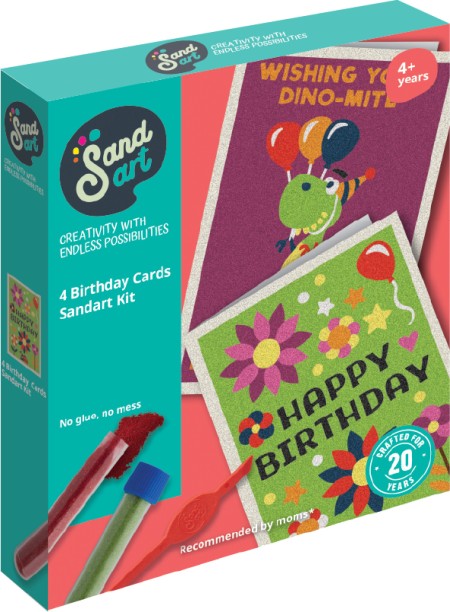 Sandart Birthday Cards Craft Kits Art and Craft Kit