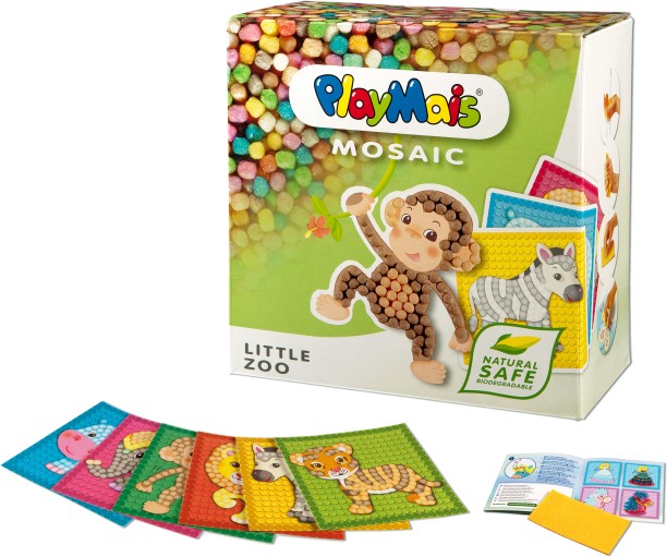 Umlozi PlayMais® MOSAIC LITTLE ZOO - Arts & Craft Molding & Sculpture Kit Art and Craft Kit