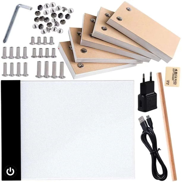 Cart In Mart Flip Book Premium Kit Do-it-yourself Kits Art and Craft Kit