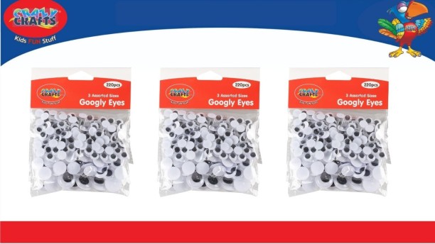 Crazy Crafts Googly Eyes Do-it-yourself Kits Art and Craft Kit
