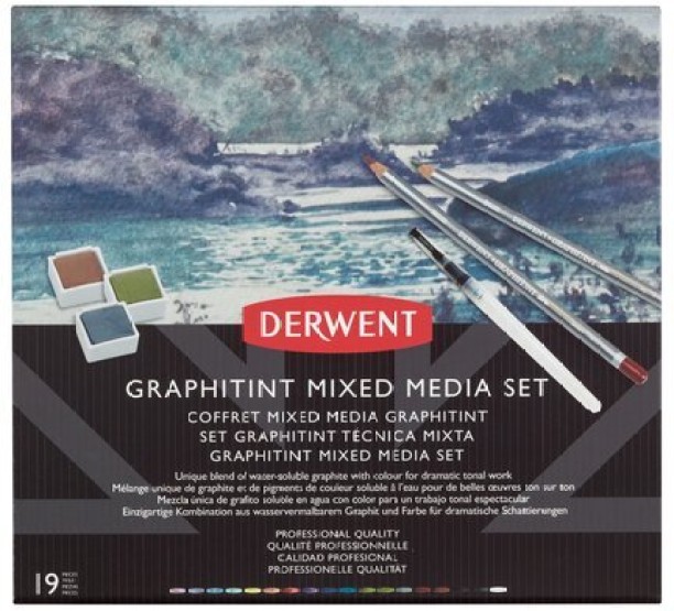 Derwent graphitint mixed media set