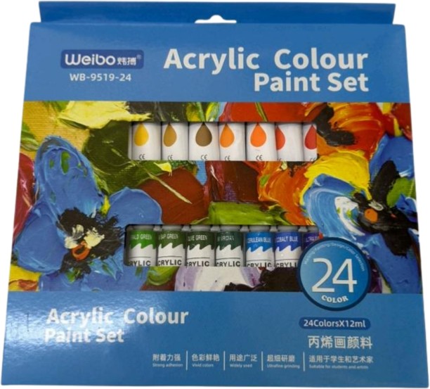 Weibo Acrylic Colour Paint Set
