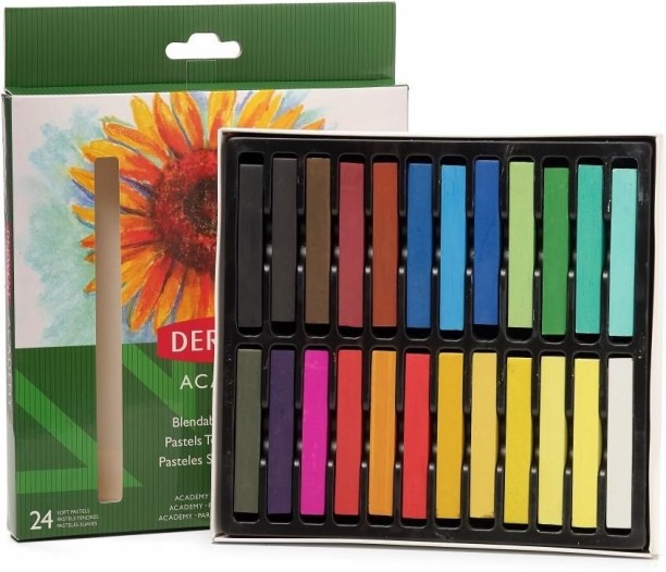 Derwent Academy Soft Pastels Set of 24 - DAS216