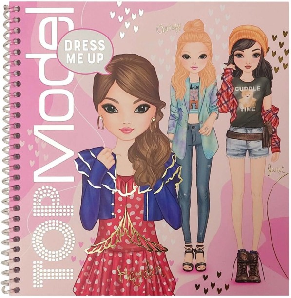 Creative Stationery Top Model Sticker Book