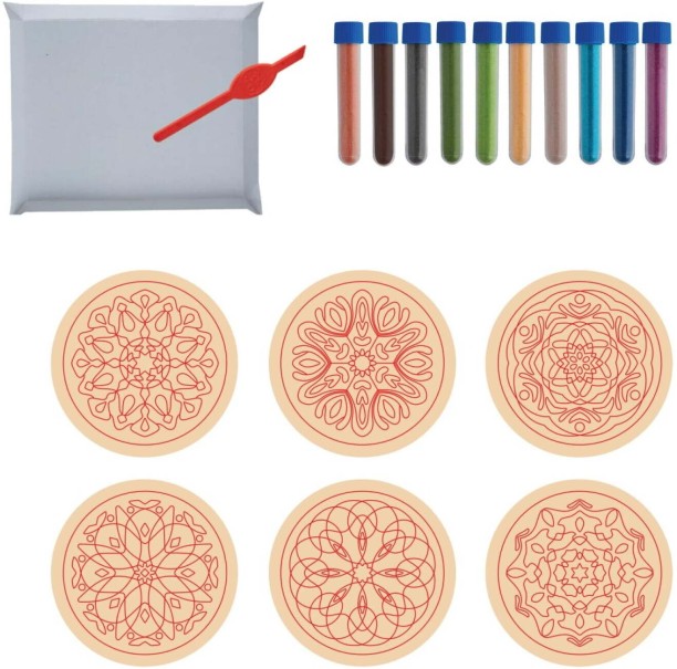 SandArt Earth Tone Kit Mandalas