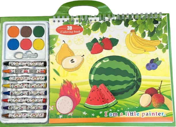 Hello Coloring Book Set