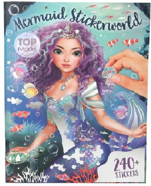depesche Top Model Metallic Sticker World Mermaid