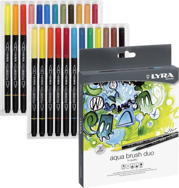 Lyra Aqua Brush Duo Sketching Set 24pc