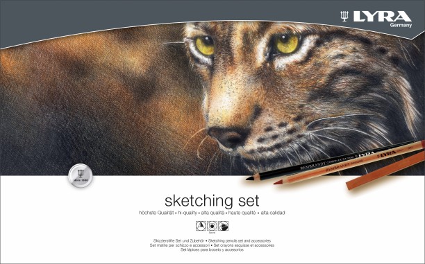 Lyra Rembrandt Sketching Set 35pc