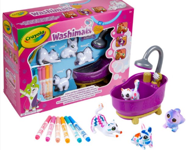 Crayola washimals Pets Tub Playset