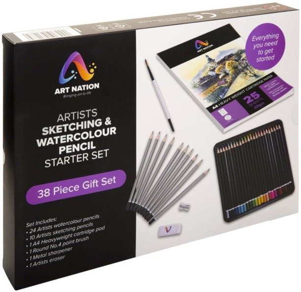 Kenzel Sketching & Watercolor Pencil (Starters) Set