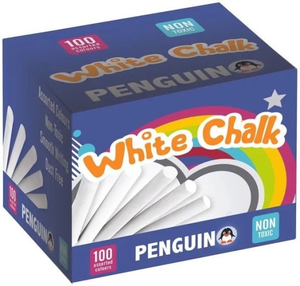 Penguin White Chalk Pack of 100