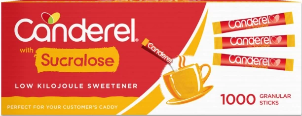 Canderel with Sucralose Low kilojoule Sweetener