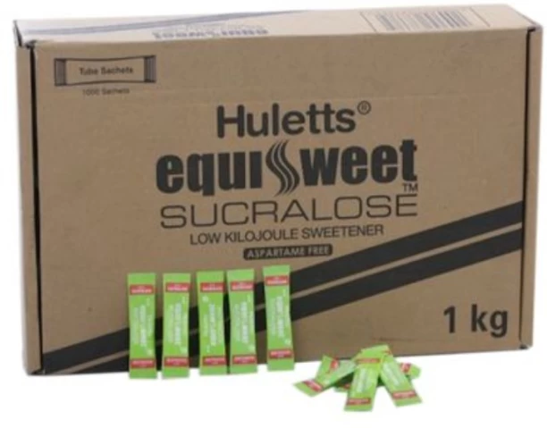Huletts Equi-Sweet With Sucralose 1000 x Tube Sachets Sweetener