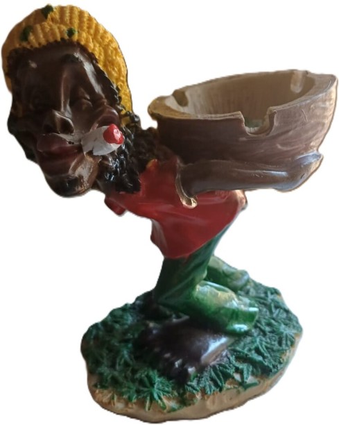 CDSA Rastaman Multicolor Stoneware Ashtray