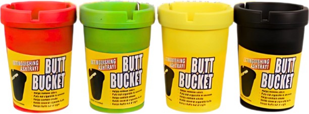 Generic Tub Giant Multicolor Plastic Ashtray