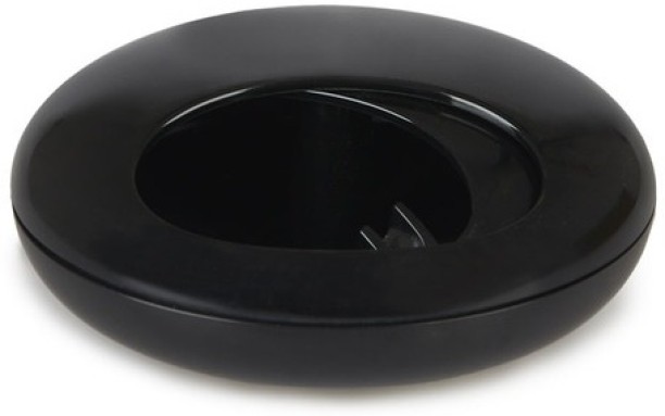 Balvi BV24058 Black Plastic Ashtray