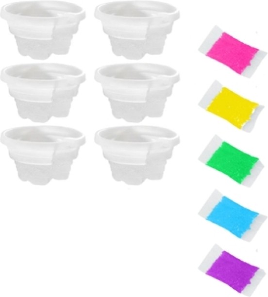 Ojees disposable ashtray White Plastic Ashtray