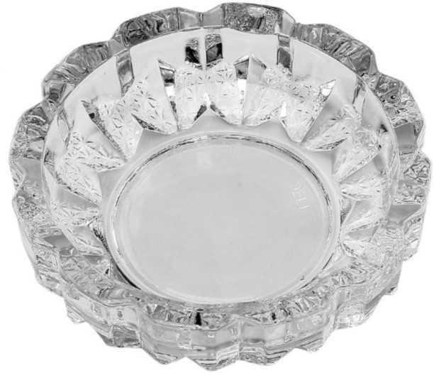 Glass Crystal Clear Glass Ashtray