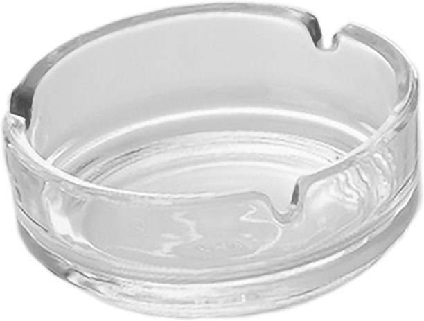 Charms ASHTRAY 10.2CM Clear Glass Ashtray