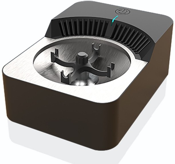 Spark 3 in 1 Multifunction Ashtray Smokeless Portable Black Aluminium Ashtray