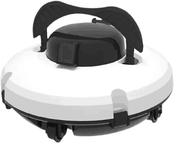 Flycross Cordless Robotic Pool Cleaner, IPX8 Pool Vacuum Cleaner, Smart Pool Robot with Self Parking Function Automatic Pool Cleaner for In Ground Flat