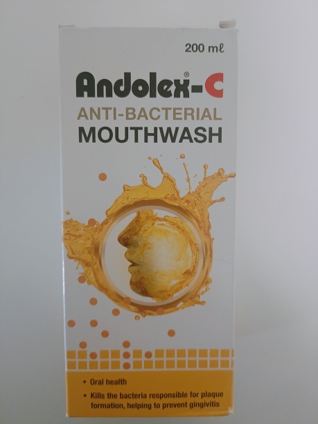 Andolex-C antibacterial mouthwash - -