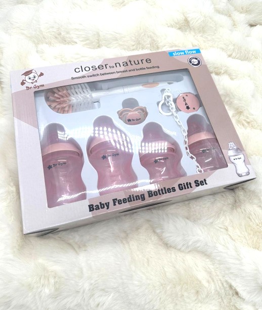 DR GYM R AND E Newborn Bottle Starter Set - 260 ml