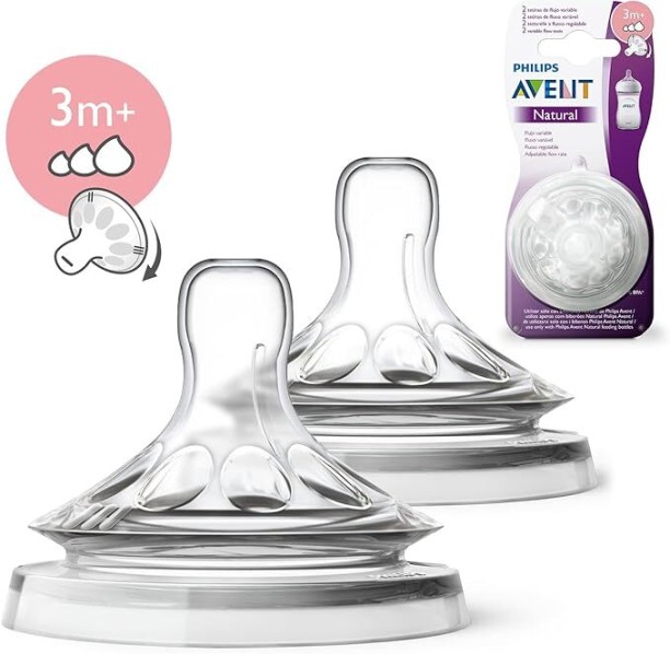 Philips Natural Teat 3m+ Variable Flow 2PK - 240 ml