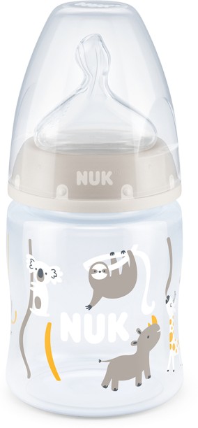 NUK Temperature Control Baby Bottle 150ml 0-6 Months, BPA-Free, Anti-Colic - - 150 ml