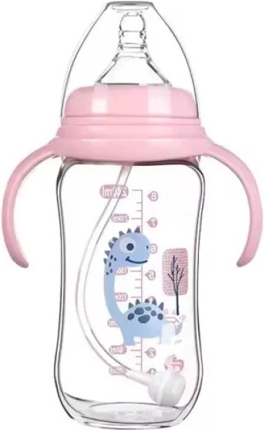 Credbase Baby Feeding Glass Bottle - 300 ml