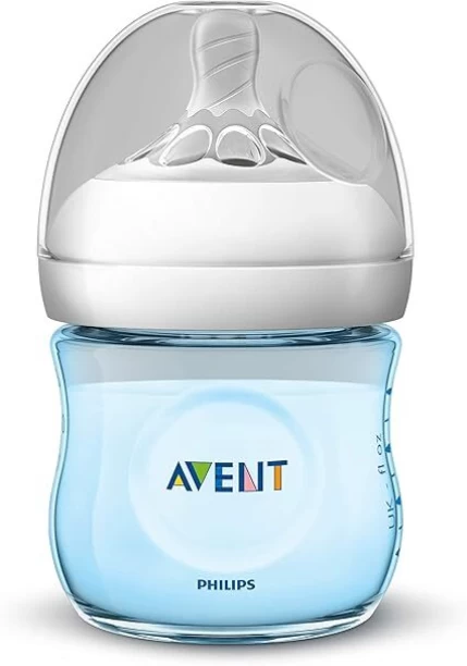 Philips Avent Natural Bottle 125ml Blue - 125 ml