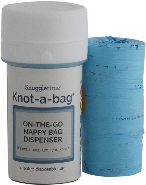 Snuggletime Knot-a-Bag Dispenser & 2 Refill Rolls