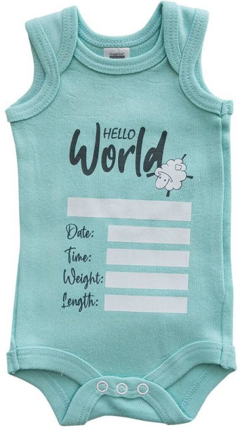 Snuggletime SnuggleRoo Hello World Vest - Green
