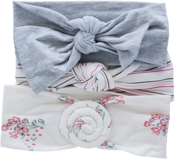 Snuggletime 3 Piece Headbands Set - Grey