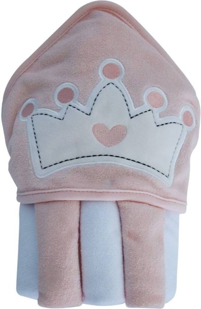 Snuggletime Hooded Towel with 3pk Facecloth Gift Set - Princess