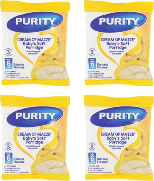 Purity Cream of Maize Baby Soft Porridge Banana Cereal