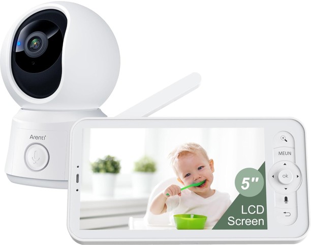 Vizia ARENTI SMART WI-FI 5" Video  - Al NANNY SERIES | Night Vision Baby Monitor Baby Monitor