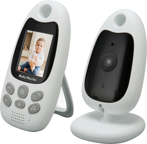 P Concepts 2 Way Talk  with 2.0In LCD Screen, Temperature Monitoring, 8 Built in Lullabies, Portable Camera for Home na Baby Monitor