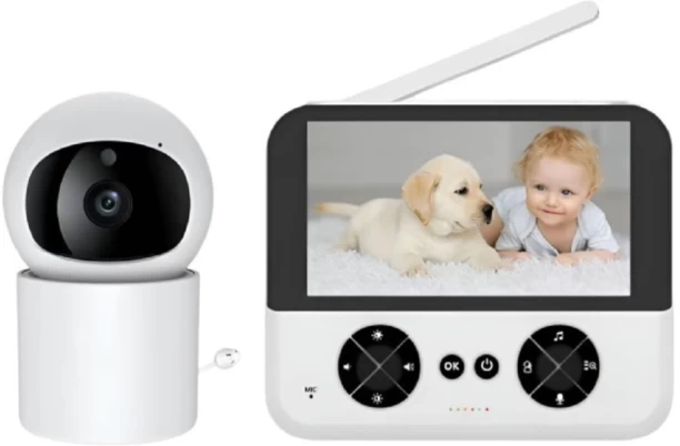 Generic 4.3  With Pan Tilt Camera Night Vision NA Baby Monitor